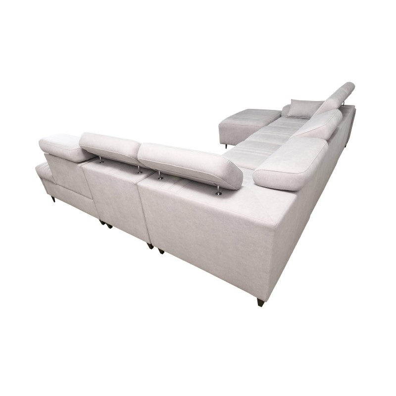 Narożnik w kształcie U Verona X Mix z funkcją spania oraz funkcją relax manualna tkanina Vena 13 Narożnik w kształcie U Verona X Mix z funkcją spania oraz funkcją relax manualna tkanina Vena 13