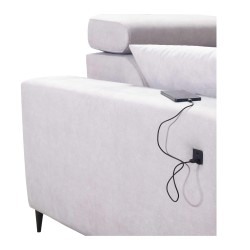 Narożnik w kształcie U Verona X Mix z funkcją spania oraz funkcją relax manualna tkanina Vena 20 Narożnik w kształcie U Verona X Mix z funkcją spania oraz funkcją relax manualna tkanina Vena 20