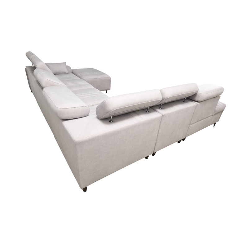 Narożnik w kształcie U Verona X Mix z funkcją spania oraz funkcją relax manualna tkanina Vena 10 Narożnik w kształcie U Verona X Mix z funkcją spania oraz funkcją relax manualna tkanina Vena 10