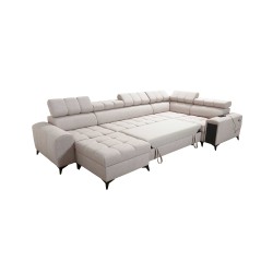 Sofá esquinero en forma de U Venna IV Maxi con función para dormir y puerto USB - Elegancia y Comodidad en tu Sala de Estar. Sofá esquinero en forma de U Venna IV Maxi con función para dormir y puerto USB - Elegancia y Comodidad en tu Sala de Estar.