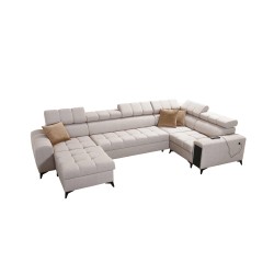 Sofá esquinero en forma de U Venna IV Maxi con función para dormir y puerto USB - Elegancia y Comodidad en tu Sala de Estar. Sofá esquinero en forma de U Venna IV Maxi con función para dormir y puerto USB - Elegancia y Comodidad en tu Sala de Estar.