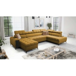 Sofá en forma de U Venna VI con función para dormir | Muebles para Ti