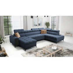 Sofá en forma de U Venna VI con función para dormir | Muebles para Ti