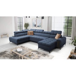 Sofá en forma de U Venna VI con función para dormir | Muebles para Ti