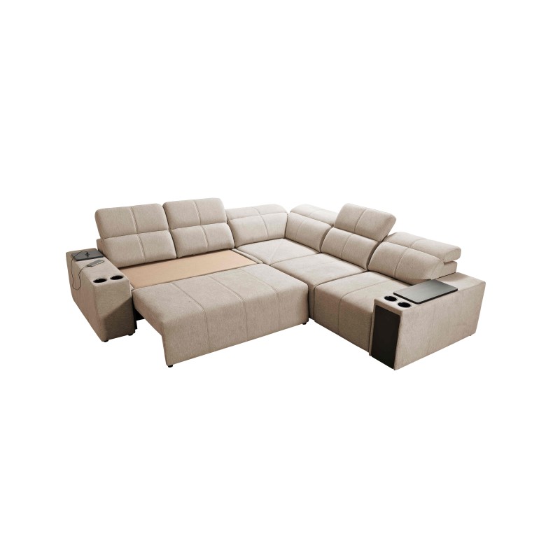 Narożnik milano III mix z funkcja spania oraz funkcja relax tkanina verita 09 Narożnik milano III mix z funkcja spania oraz funkcja relax tkanina verita 09