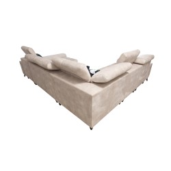 U-shaped corner sofa Ascot VIII with a sleeping function | Velvet fabric, Wave 2 U-shaped corner sofa Ascot VIII with a sleeping function | Velvet fabric, Wave 2