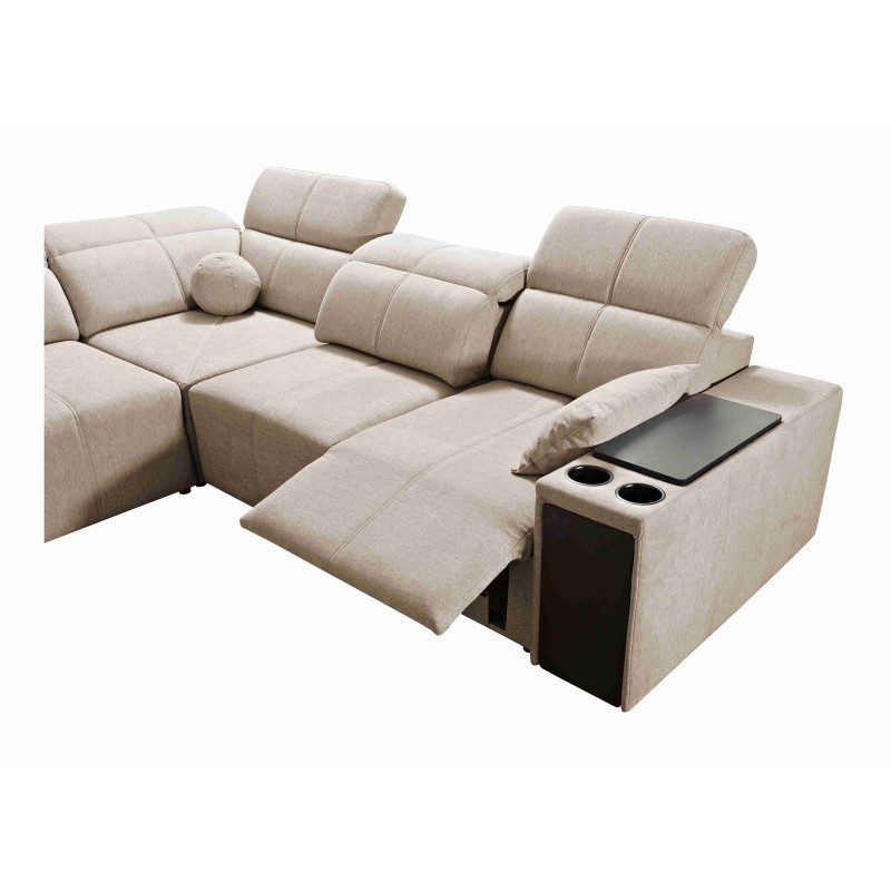 Narożnik milano III mix z funkcja spania oraz funkcja relax tkanina verita 09 Narożnik milano III mix z funkcja spania oraz funkcja relax tkanina verita 09