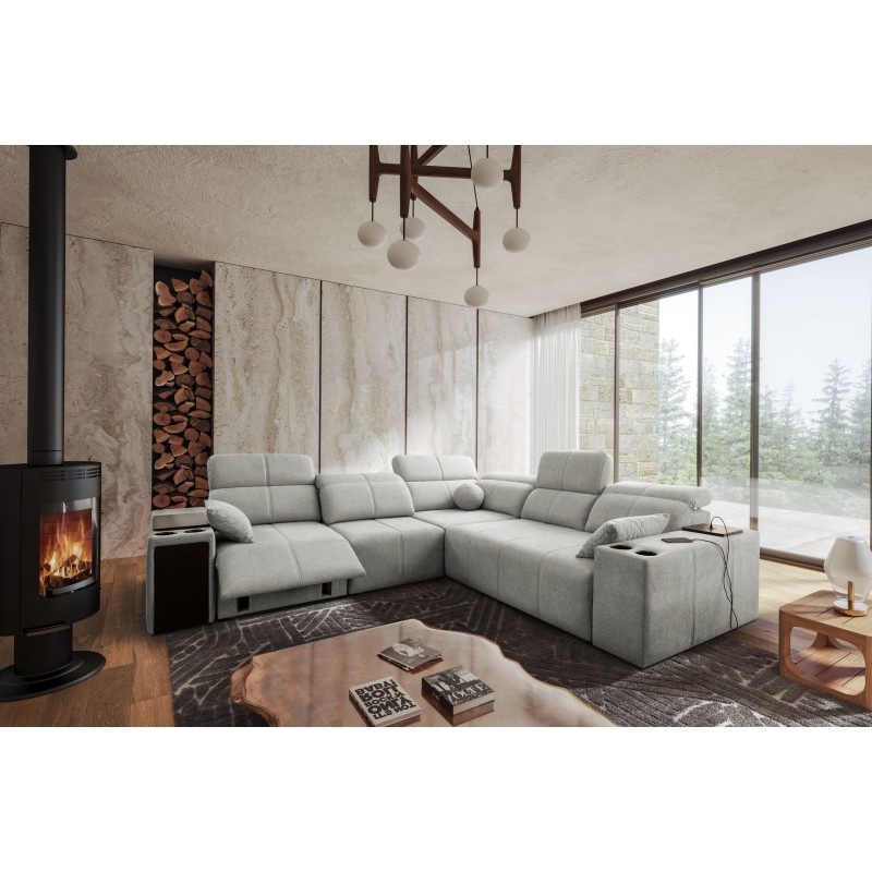 Milano III Mix corner sofa with a sleeping function (Weave, Verita 80) | Your living room full of comfort Milano III Mix corner sofa with a sleeping function (Weave, Verita 80) | Your living room full of comfort