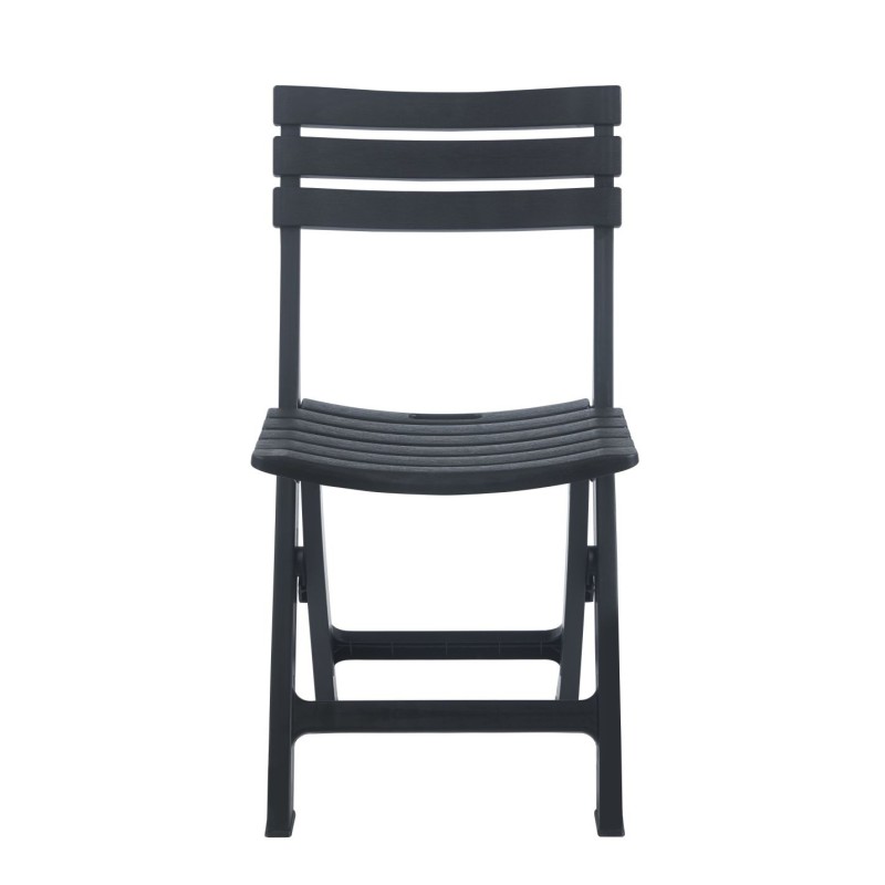 Set of folding table + 2 chairs (black) Set of folding table + 2 chairs (black)
