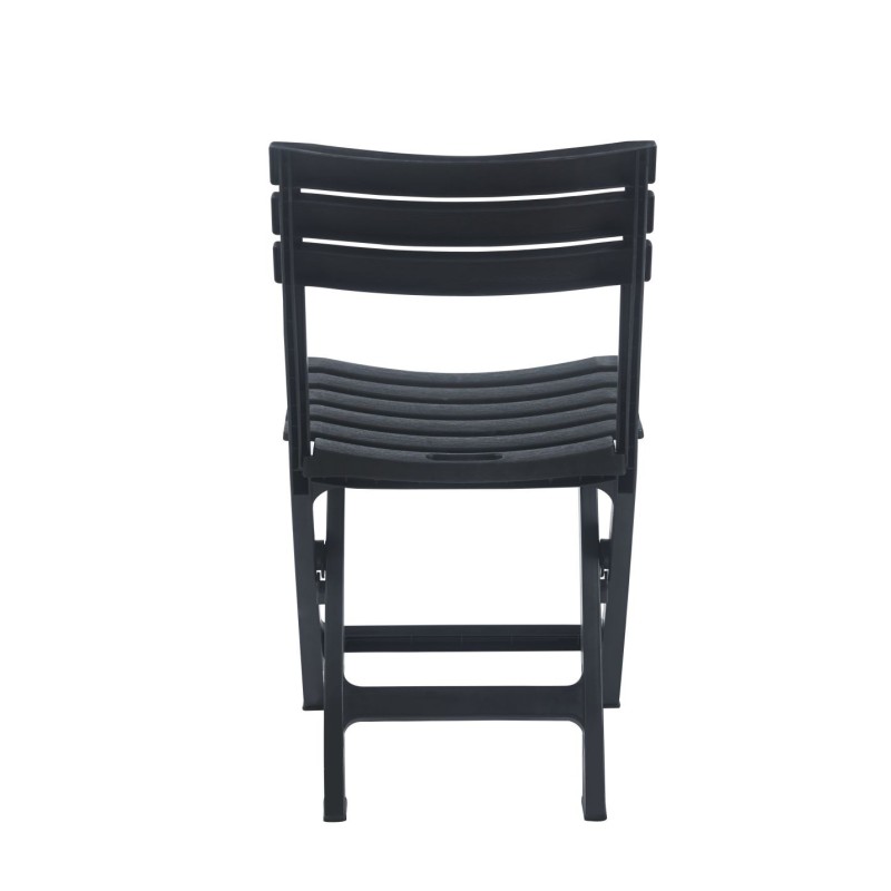 Set of folding table + 2 chairs (black) Set of folding table + 2 chairs (black)