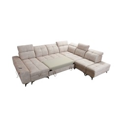 Functional U-shaped corner sofa Ascot X with Velvet fabric, Wave 1 | Furniture store Functional U-shaped corner sofa Ascot X with Velvet fabric, Wave 1 | Furniture store