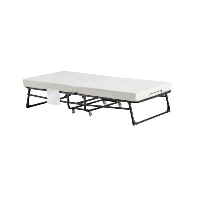 Folding bed with a 78x190 mattress