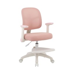 Pink swivel chair