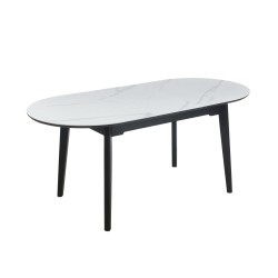 Extendable table (white marble) 140(180)x85 Extendable table (white marble) 140(180)x85