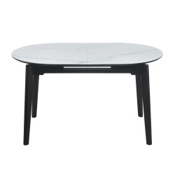Ausziehbarer Tisch (weißer Marmor) 140(180)x85 Ausziehbarer Tisch (weißer Marmor) 140(180)x85