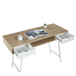 Desk (sonoma oak/white) Desk (sonoma oak/white)