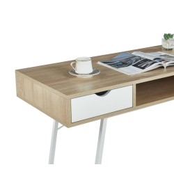 Desk (sonoma oak/white) Desk (sonoma oak/white)