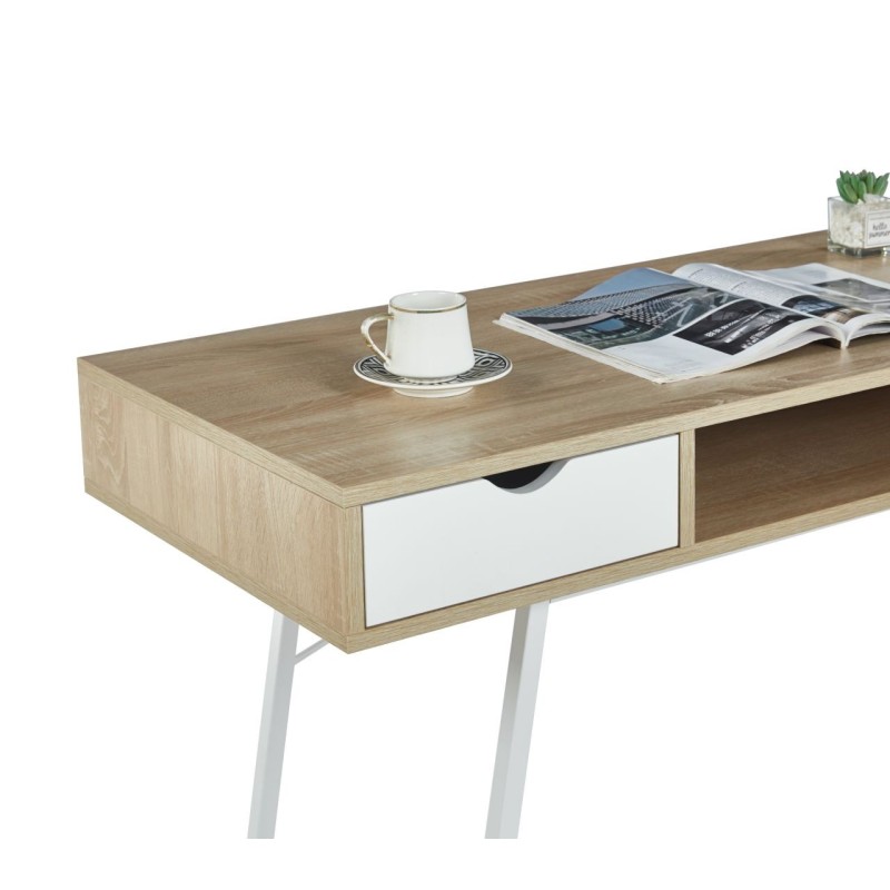 Desk (sonoma oak/white) Desk (sonoma oak/white)