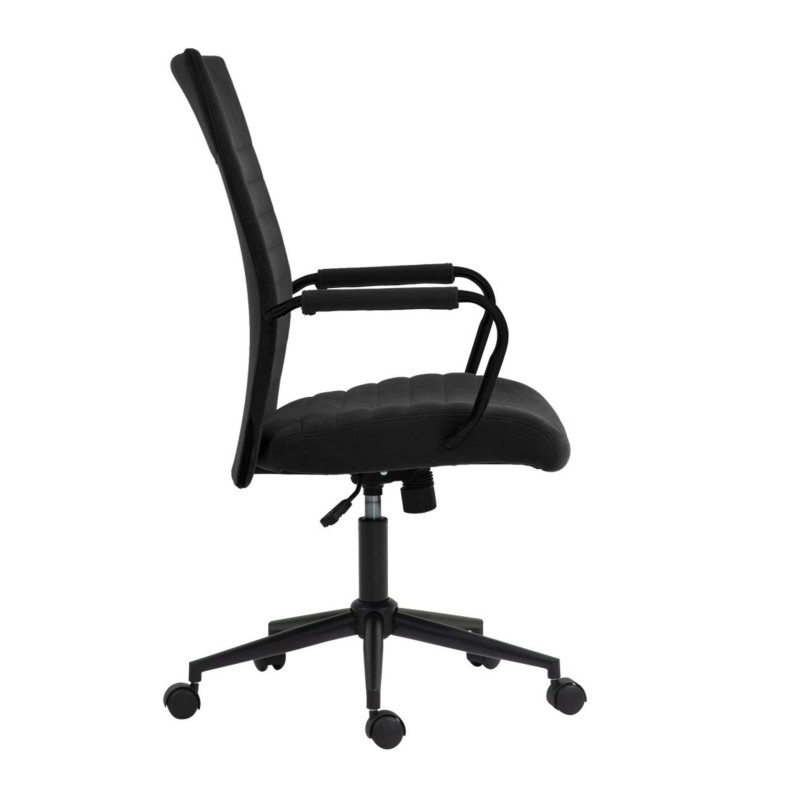 Velvet swivel chair (black) Velvet swivel chair (black)