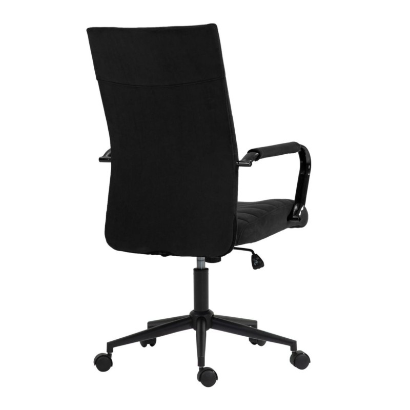 Velvet swivel chair (black) Velvet swivel chair (black)