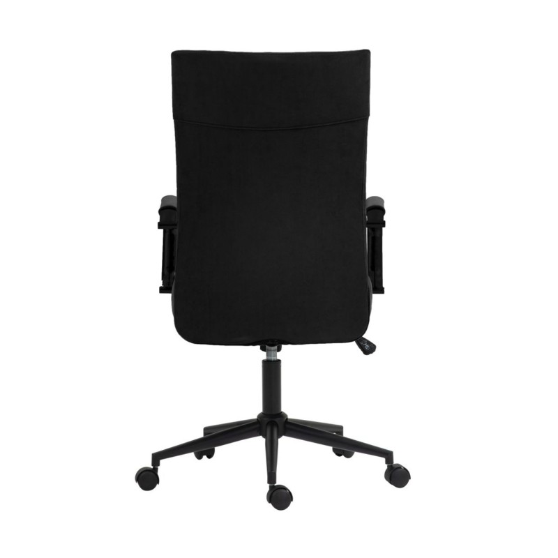 Velvet swivel chair (black) Velvet swivel chair (black)