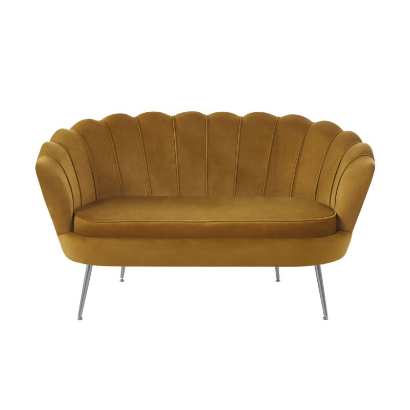 Sofa velvet (curry) /nogi srebrne/ Sofa velvet (curry) /nogi srebrne/