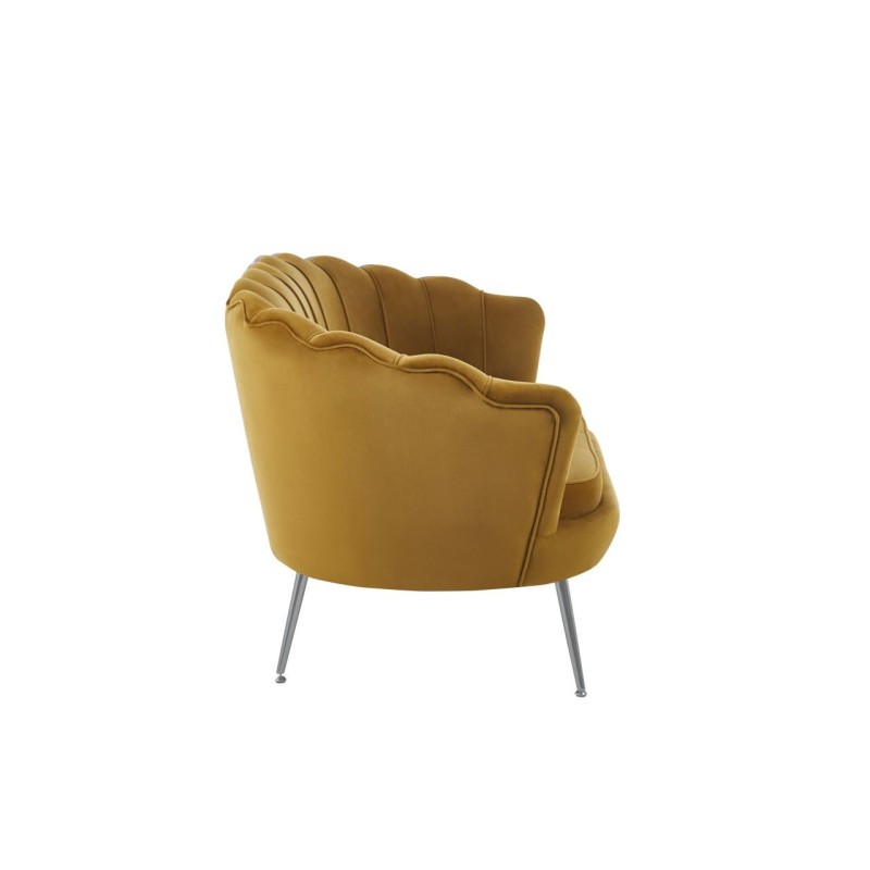 Sofa velvet (curry) /nogi srebrne/ Sofa velvet (curry) /nogi srebrne/