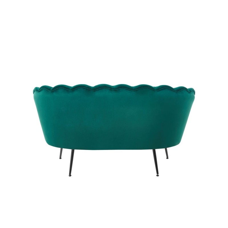 Sofa velvet (zielona) /nogi czarne/ Sofa velvet (zielona) /nogi czarne/