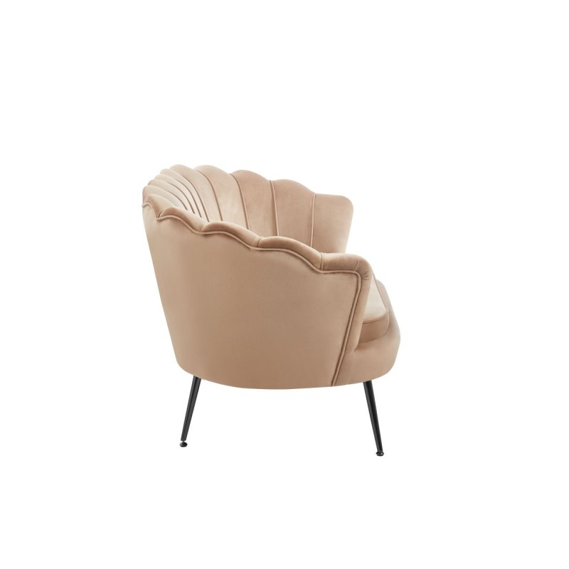 Sofa velvet (cappuccino) /nogi czarne/ Sofa velvet (cappuccino) /nogi czarne/