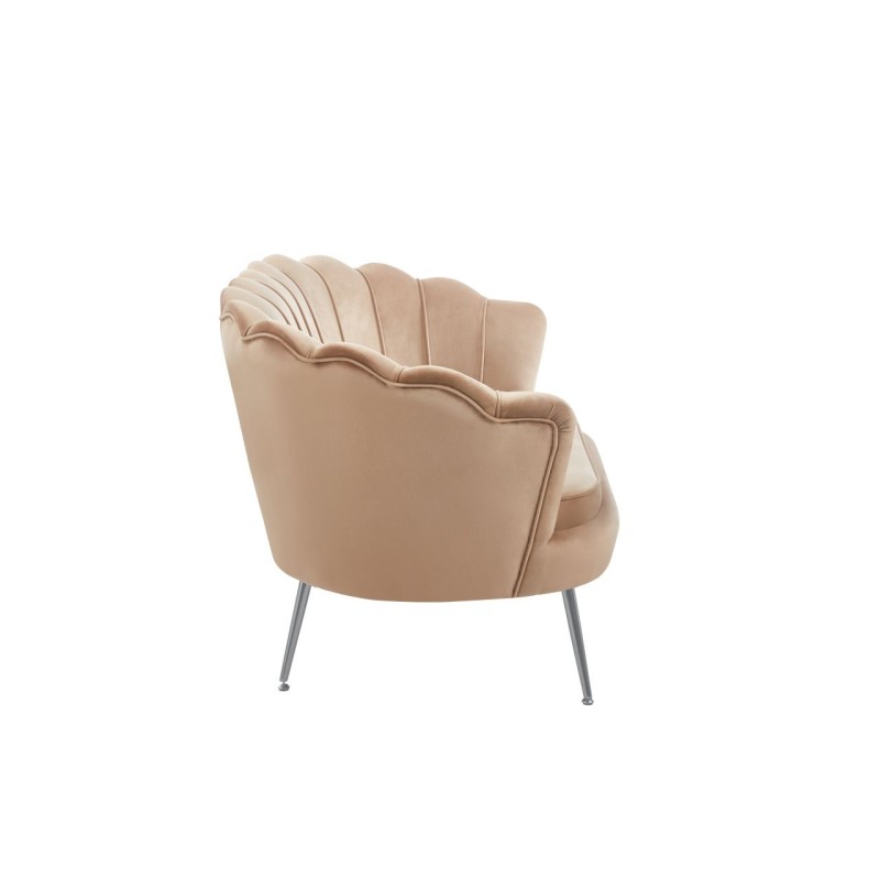 Sofa velvet (cappuccino) /nogi srebrne/ Sofa velvet (cappuccino) /nogi srebrne/