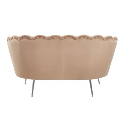 Sofa velvet (cappuccino) /nogi srebrne/ Sofa velvet (cappuccino) /nogi srebrne/