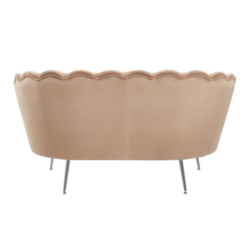 Sofa velvet (cappuccino) /nogi srebrne/ Sofa velvet (cappuccino) /nogi srebrne/