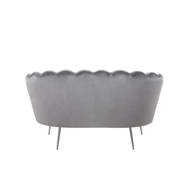Sofa velvet (szara) /nogi srebrne/ Sofa velvet (szara) /nogi srebrne/