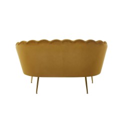 Sofa velvet (curry) /nogi złote/ Sofa velvet (curry) /nogi złote/