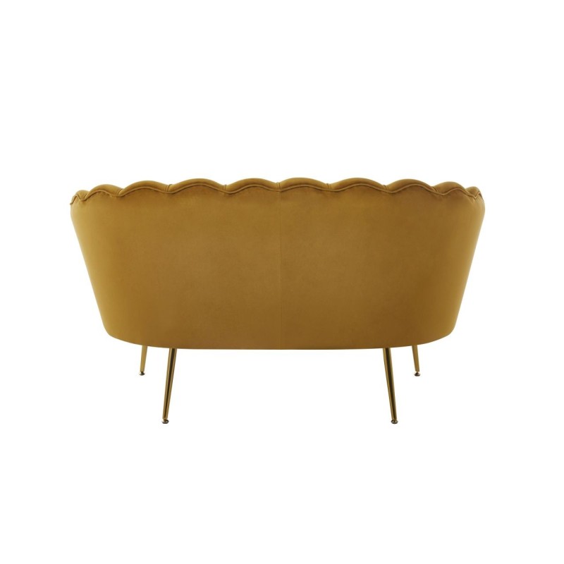 Sofa velvet (curry) /nogi złote/ Sofa velvet (curry) /nogi złote/