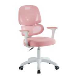 Pink swivel chair
