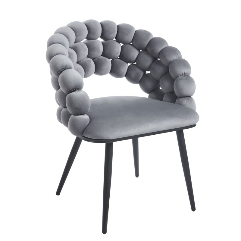 Velvet chair (gray) Velvet chair (gray)