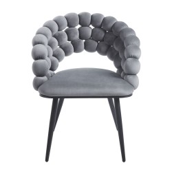 Velvet chair (gray) Velvet chair (gray)