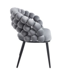 Velvet chair (gray) Velvet chair (gray)