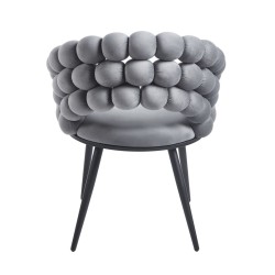 Velvet chair (gray) Velvet chair (gray)