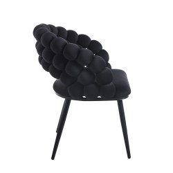 Velvet chair (black) Velvet chair (black)