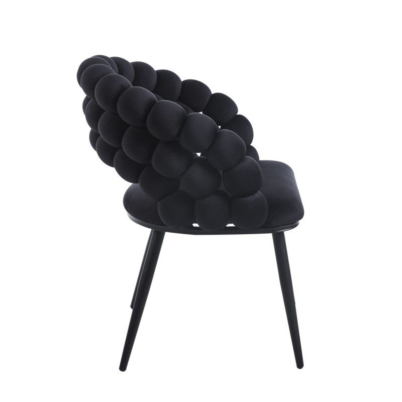 Velvet chair (black) Velvet chair (black)