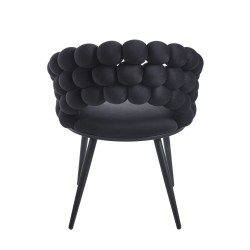 Velvet chair (black) Velvet chair (black)
