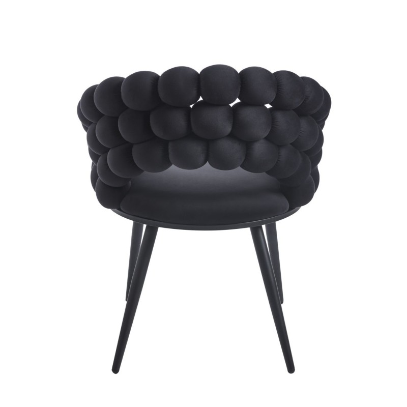 Velvet chair (black) Velvet chair (black)