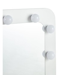 Vanity table with lighting (white) Vanity table with lighting (white)
