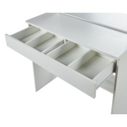 Vanity table with lighting (white) Vanity table with lighting (white)