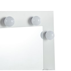 Vanity table with lighting (white) Vanity table with lighting (white)