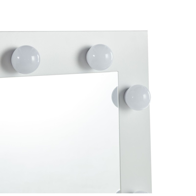 Vanity table with lighting (white) Vanity table with lighting (white)