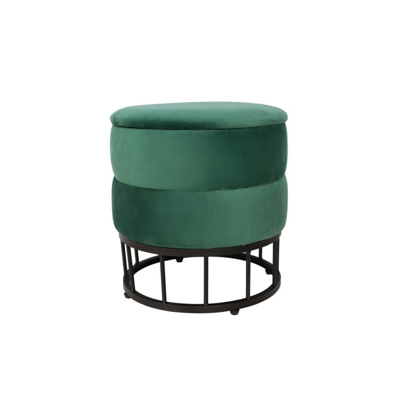 Pufa velvet (zielona) Pufa velvet (zielona)