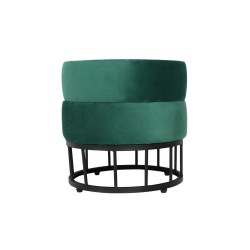 Pufa velvet (zielona) Pufa velvet (zielona)